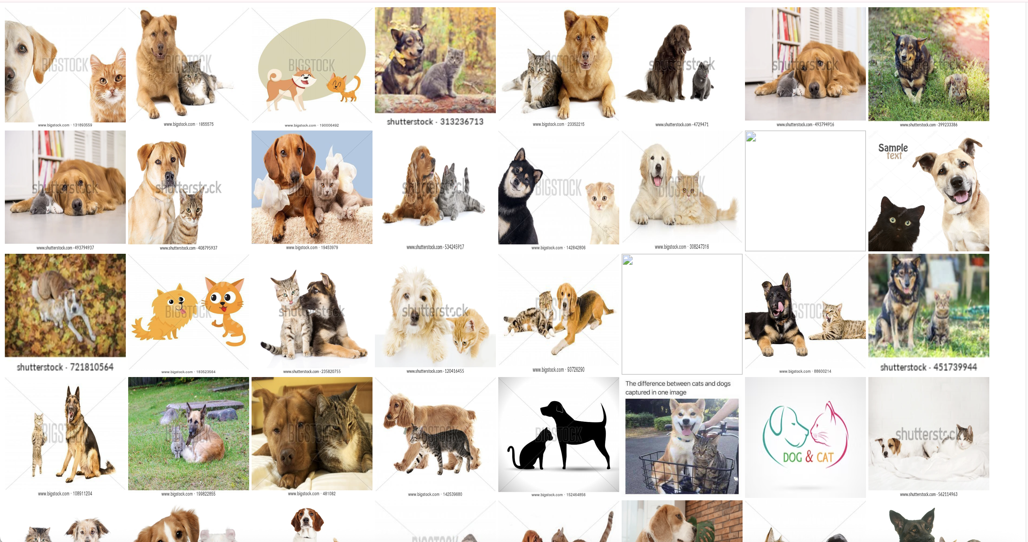 Результаты поиска по сходству векторов